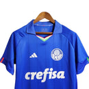 Camisa Palmeiras Edição especial 23/24 - Torcedor Puma Masculina - Azul com detalhes em vermelho e verde e branco