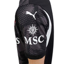 Camisa AC Milan Goleiro 24/25 - Torcedor Puma Masculina - Preta com detalhes em cinza