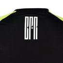 Camisa Botafogo Treino 24/25 - Torcedor Reebok Masculina - Preta com detalhes em cinza e amarelo