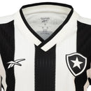 Camisa Botafogo I 24/25 -  Reebok Feminina - Branca e preta