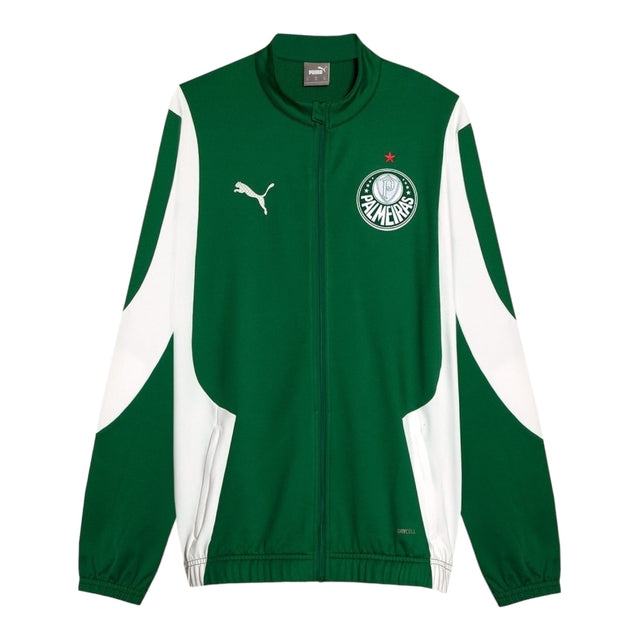 Jaqueta Corta-Vento Palmeiras 24/25 - Masculina Puma - Verde e branca