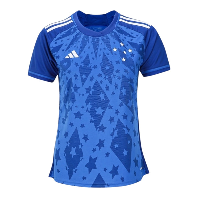 Camisa Cruzeiro I 24/25 -  Adidas Feminina - Azul