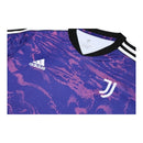 Kit Treino adulto - Camisa e Shorts - Juventus Adidas 23/24 - Roxo e preto