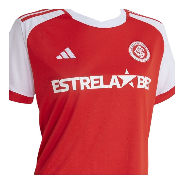 Camisa Internacional I 24/25 -  Adidas Feminina - Vermelha