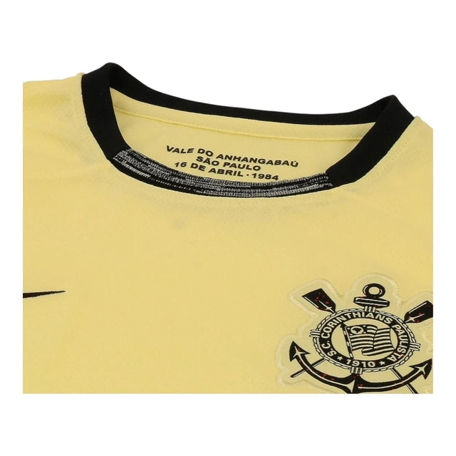 Camisa Corinthians III 23/24 -  Nike Feminina - Amarela com detalhes em preto