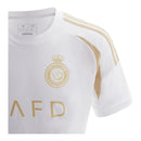 Camisa Al-Nassr III 24/25 - Torcedor Adidas Masculina - Branca com detalhes em dourado
