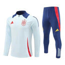 Conjunto Seleção Espanha Treino 24/25 - Masculino Nike - Azul com detalhes em vermelho