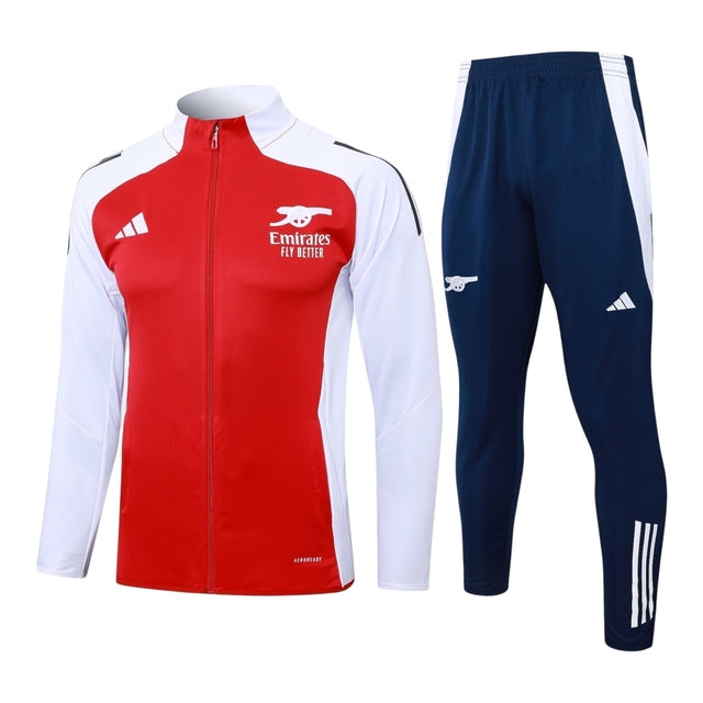 Conjunto Arsenal Treino 24/25 - Masculino Adidas - Vermelho e azul
