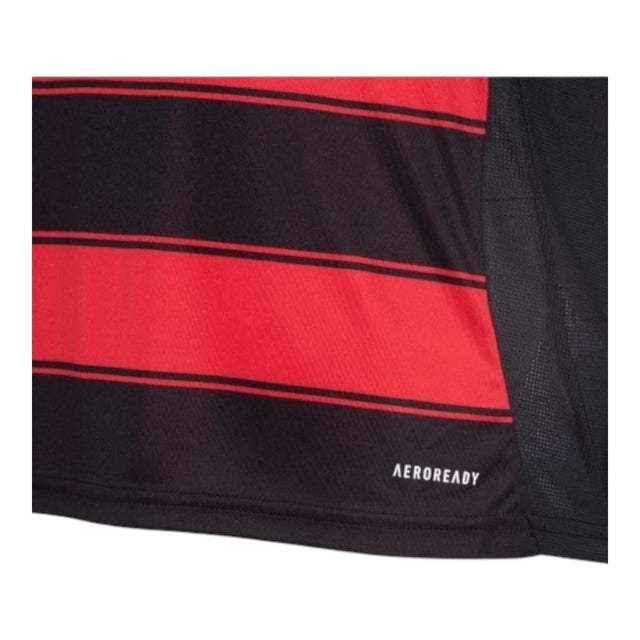 Camisa Flamengo I 25/26 - Torcedor Adidas Masculina - Preta e vermelha