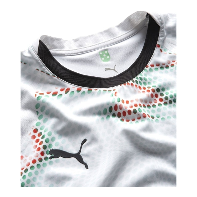 Camisa Seleção Portugal II 25/26 - Torcedor Puma Masculina - Branca com detalhes em verde e vermelho