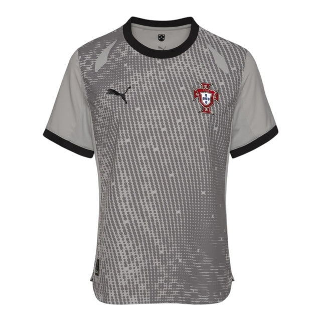 Camisa Seleção Portugal Goleiro 25/26 - Torcedor Puma Masculina - Cinza