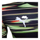 Camisa Seleção Portugal Pré-jogo 25/26 - Jogador Puma Masculina - Preta com detalhes em verde e vermelho