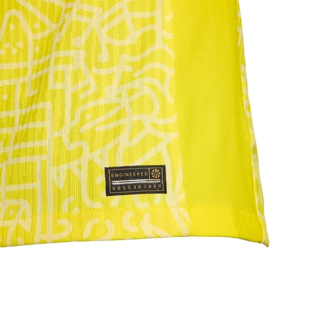 Camisa Seleção Brasileira I 24/25 - Torcedor Nike Masculina - Amarela com detalhes em verde