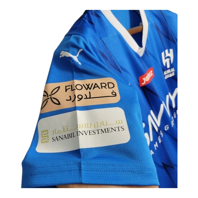 Camisa Al-Hilal I 23/24 - Torcedor Puma Masculina - Azul