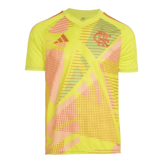 Camisa Flamengo Goleiro 25/26 - Torcedor Adidas Masculina - Amarela