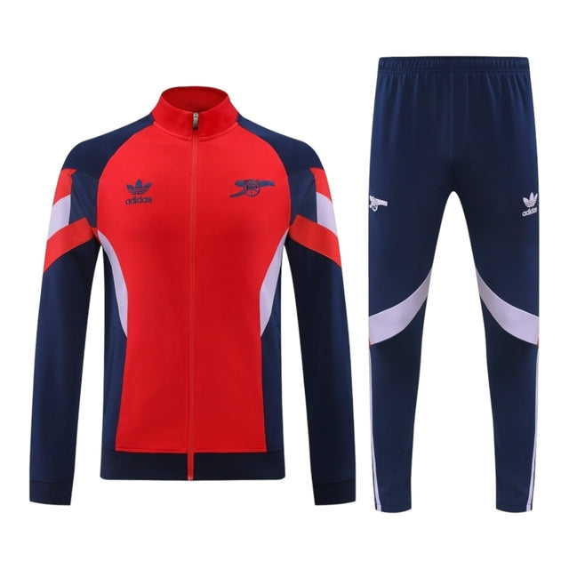 Conjunto Arsenal 25/26 - Masculino Adidas - Vermelho e azul