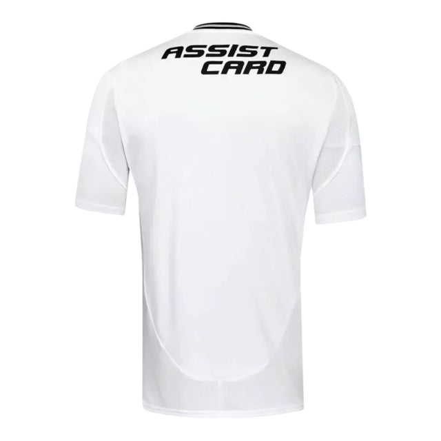 Camisa Colo Colo do Chile I 25/26 - Torcedor Adidas Masculina - Branca com detalhes em preto