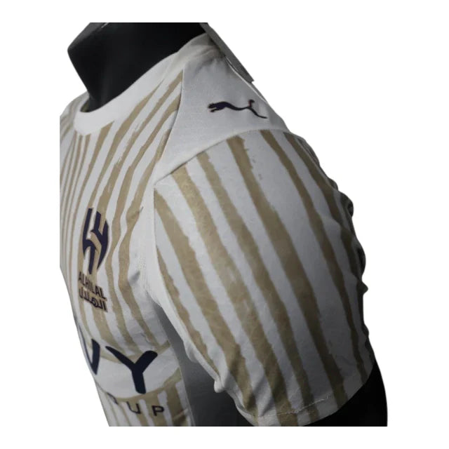 Camisa Al-Hilal Edição especial Mundial de Clubes Goleiro 25/26 - Jogador Puma Masculina - Bege
