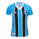 Camisa Grêmio I 25/26 -  Umbro Feminina - Azul e preta