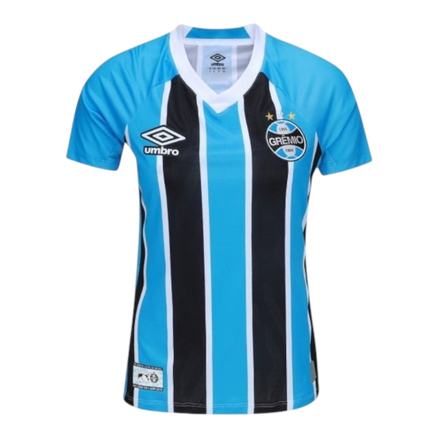 Camisa Grêmio I 25/26 -  Umbro Feminina - Azul e preta