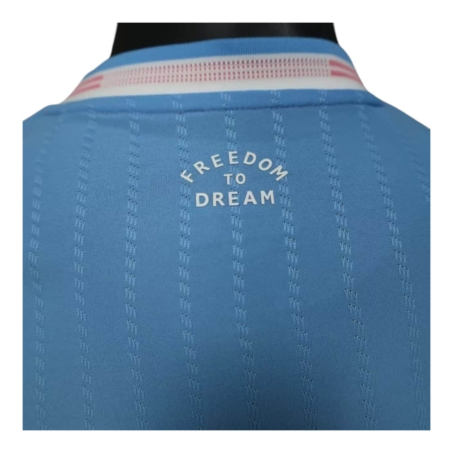 Camisa Inter Miami III 25/26 manga longa - Jogador Adidas Masculina - Azul