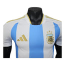 Camisa Seleção Argentina I 25/26 - Jogador Adidas Masculina - Branca e azul