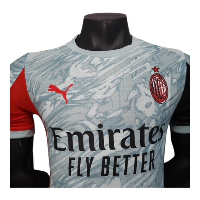 Camisa AC Milan Goleiro I 25/26 - Jogador Puma Masculina - Azul