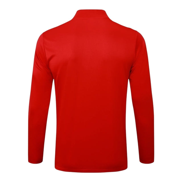 Jaqueta Corta-Vento Flamengo Treino 25/26 - Masculina Adidas - Vermelha