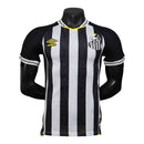 Camisa Santos II 25/26 - Jogador Umbro Masculina - Branca e preta