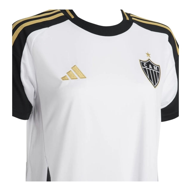 Camisa Atlético Mineiro II 25/26 -  Adidas Feminina - Branca