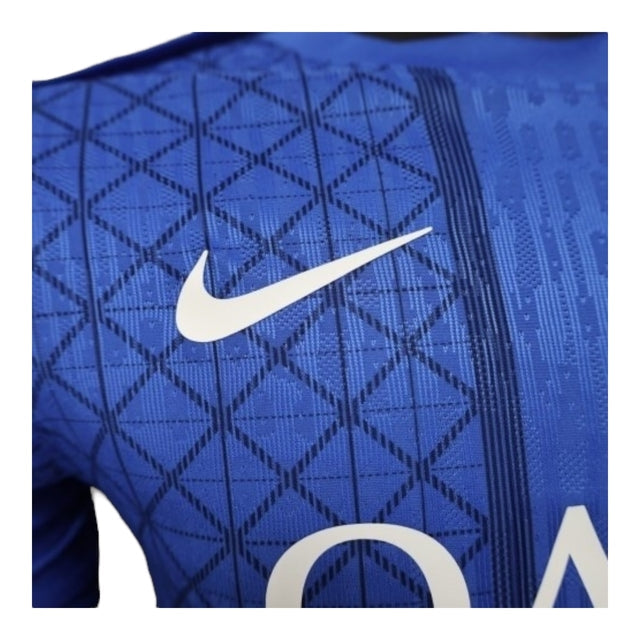 Camisa Paris Saint-German Pré-jogo 25/26 - Jogador Jordan Masculina - Azul