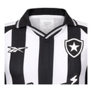 Camisa Botafogo I 25/26 - Torcedor Reebok Masculina - Preta e branca