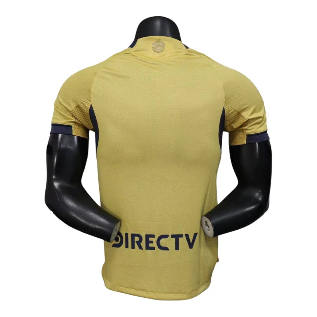Camisa Boca Juniors II 25/26 - Jogador Adidas Masculina - Amarela com detalhes em azul