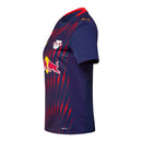 Camisa Red Bull Leipzig II 25/26 -  Puma Feminina - Azul com detalhes em vermelho