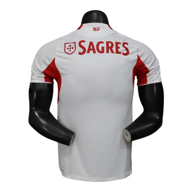 Camisa Benfica II 25/26 - Jogador Adidas Masculina - Branca e vermelha