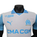 Camisa Olympique Marseille I 25/26 - Jogador Puma Masculina - Branca e azul