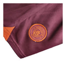 Kit Infantil Manchester City II 23/24 - Puma - Branco com detalhes em vinho e laranja