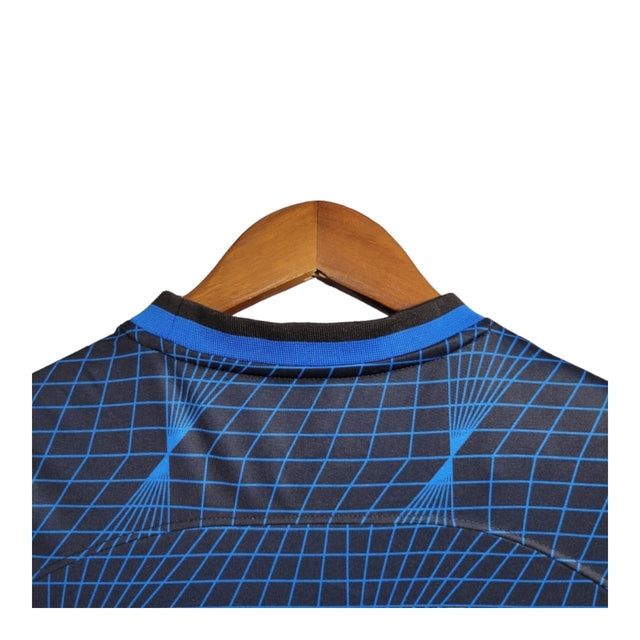 Camisa Chelsea II 23/24-  Nike Feminina - Azul com detalhes em preto