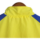 Jaqueta Corta-Vento Al-Nassr 23/24 dupla face - Masculina Dunes - Amarela com detalhes em azul
