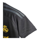 Camisa Real Madrid III 23/24 - Feminina Adidas - Preta com detalhes em cinza