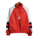 Jaqueta Corta-Vento Arsenal 23/24 - Vermelha com detalhes em azul e branco