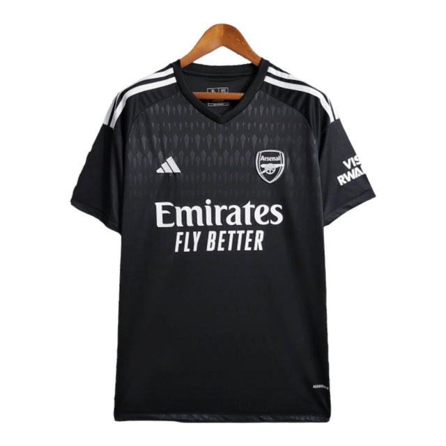 Camisa Arsenal Goleiro 23/24 - Torcedor Adidas Masculina - Preta