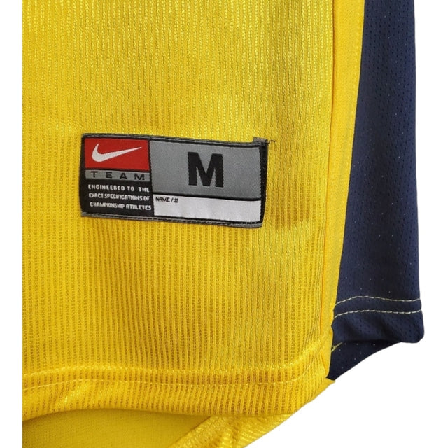 Camisa Retrô Arsenal II 99/00 - Masculina Nike - Amarela com detalhes em azul