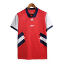 Camisa Arsenal 23/24 - Torcedor Adidas Masculina - Vermelha com detalhes em azul e branco
