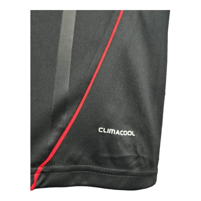 Camisa Retrô Seleção da Alemanha II 2010 - Masculina Adidas - Preta com detalhes em vermelho e dourado