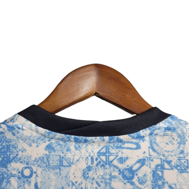 Camisa Seleção de Portugal II 24/25 -  Nike Feminina - Branca com detalhes em azul