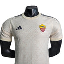 Camisa Roma II 23/24 - Jogador Adidas Masculina - Branca com detalhes em bege e azul