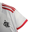 Camisa Flamengo II 24/25 -  Adidas Feminina - Branca com detalhes em vermelho