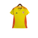 Camisa Seleção da Colômbia I 24/25 -  Adidas Feminina - Amarela com detalhes em laranja