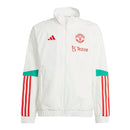 Jaqueta Corta-Vento Manchester United Treino - Masculina Adidas - Branca